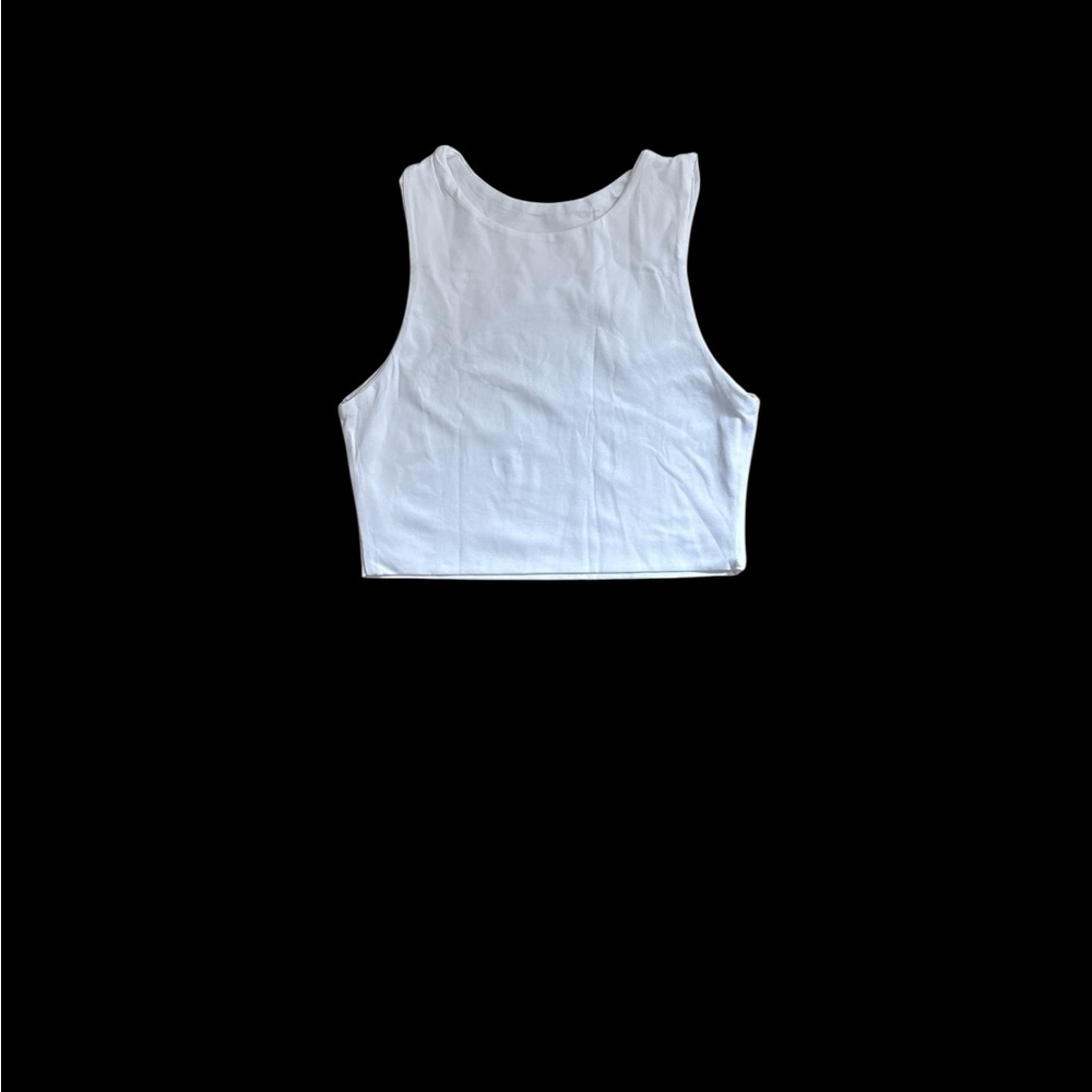 Elegant White Women's Tank Top